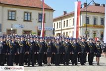 Małopolscy strażacy przemaszerowali przez Bochnię