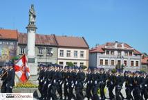 Małopolscy strażacy przemaszerowali przez Bochnię