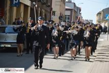 Małopolscy strażacy przemaszerowali przez Bochnię