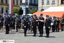 Małopolscy strażacy przemaszerowali przez Bochnię