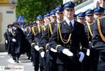 Małopolscy strażacy przemaszerowali przez Bochnię
