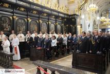Małopolscy strażacy przemaszerowali przez Bochnię