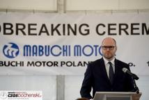 Mabuchi Motors ruszył z budową fabryki