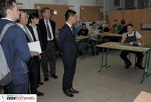 Japończycy z Mabuchi Motor odwiedzili Zespół Szkół Nr 1