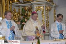 Służby mundurowe i samorządowcy w Bazylice