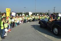 Odblaskowy piknik w Mikluszowicach