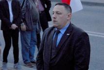 Jeszcze raz przemaszerowali pod pomnik katyński