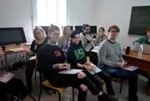 Finowie w Liceum Plastycznym w Wiśniczu