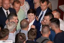 Ostra polemika podczas spotkania z Beatą Szydło