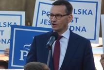 Premier Morawiecki na bocheńskim Rynku