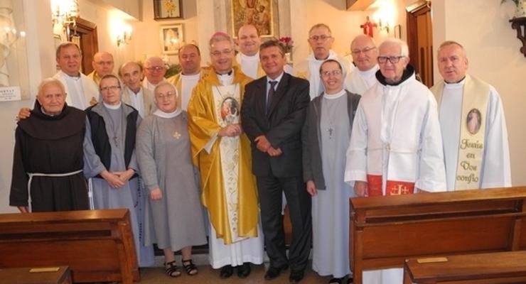 Bp Wiesław Lechowicz w ojczyźnie papieża Franciszka 