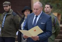 Bocheńscy harcerze z nowym sztandarem