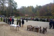 Bocheńscy harcerze z nowym sztandarem