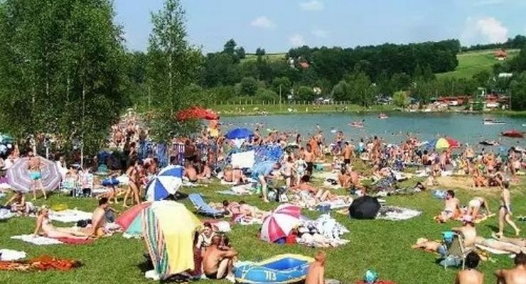 Otwarcie sezonu nad zalewem łapanowskim