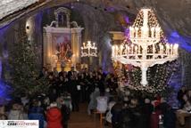 Kolędowali w Kopalni Soli