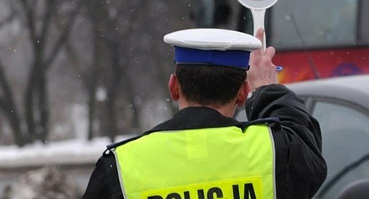 Chciał przejechać policjanta