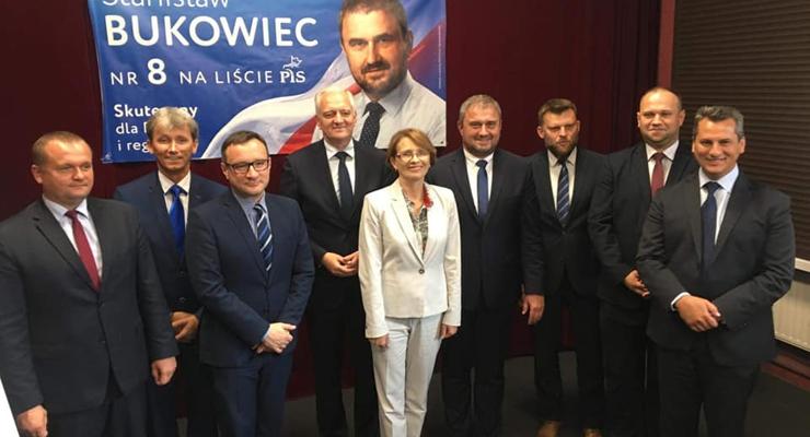 Poparcie wójtów dla Stanisława Bukowca