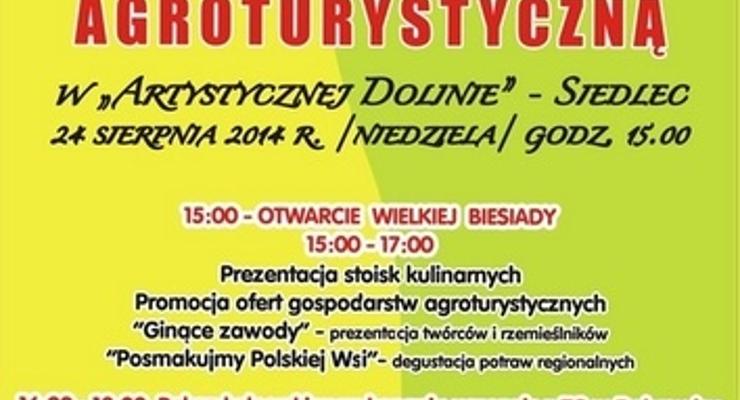 W niedzielę XVI Biesiada Agroturystyczna w Siedlcu 
