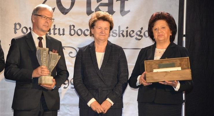 Bene Meritus dla śp. Stanisława Kobieli i Zespołu Szkół Nr 1