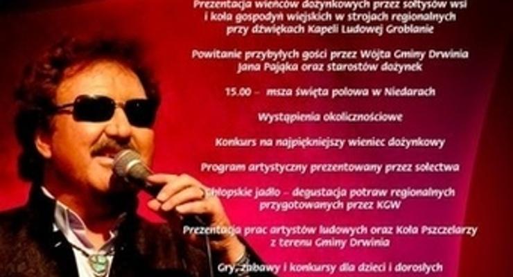 Dożynki w Niedarach z Krzysztofem Krawczykiem