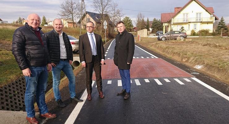 Droga w Nieszkowicach Wielkich gotowa do użytku