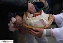 Spotkanie wigilijne, loteria i żywe zwierzęta