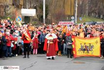 Pierwszy Orszak 3 Króli przeszedł ulicami Bochni