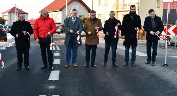 Droga w Drwini już otwarta