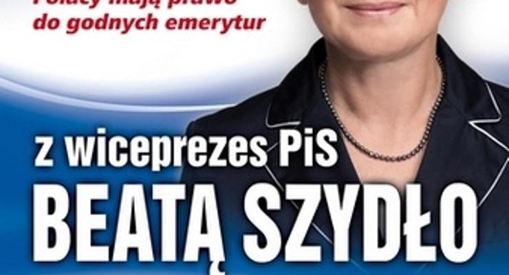 Z Beatą Szydło o emeryturach