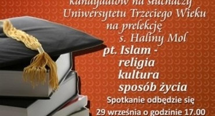 O islamie w Uniwersytecie Trzeciego Wieku