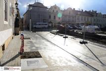 Płyty w chodniku opowiedzą bocheńską historię