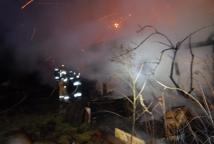 Pożar budynku mieszkalnego w miejscowości Ispina