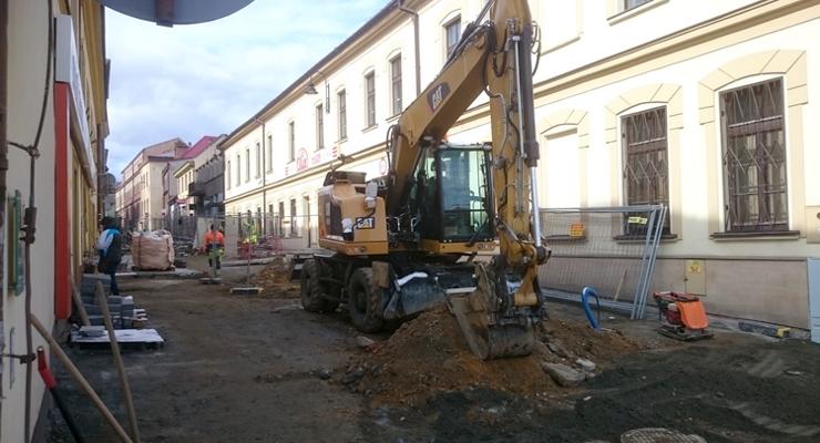 Trwają prace w centrum miasta