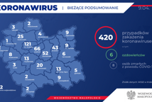 Miesiąc pandemii – raport Urzędu Wojewódzkiego