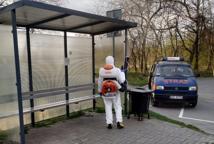 Bocheńskie przystanki zdezynfekowane