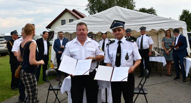 Partnerski Powiat Saarlouis pomógł powodzianom z Gminy Łapanów
