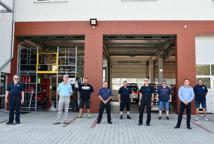Partnerski Powiat Saarlouis pomógł powodzianom z Gminy Łapanów