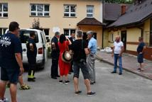 Partnerski Powiat Saarlouis pomógł powodzianom z Gminy Łapanów