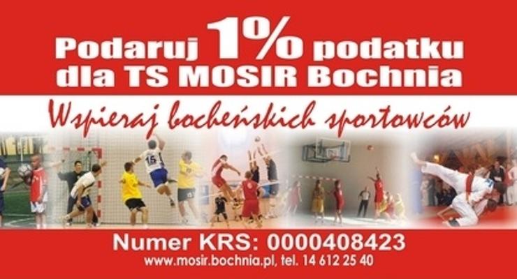 MOSiR dziękuje za 1% podatku i serce do sportu