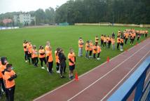 Bieg Papieski na stadionie miejskim