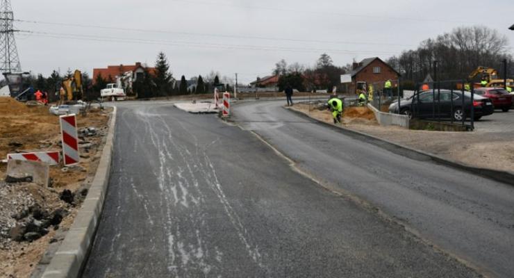 Trwają prace przy „łaczniku”