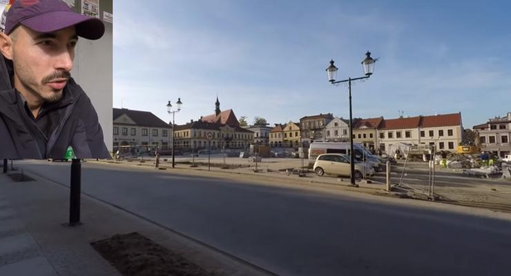 Bochnia w oczach samotnego wędrownika