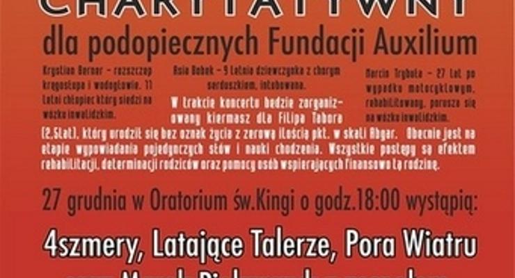 Doroczny koncert Fundacji Auxilium w Oratorium  