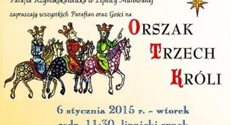 Orszak Trzech Króli wyruszy w Lipnicy