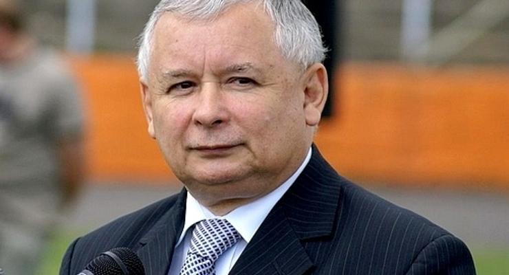 Jarosław Kaczyński w Wierzchosławicach