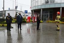 Strażacy uczcili Dzień Flagi RP