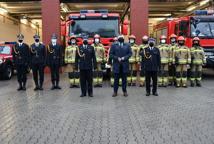 Strażacy uczcili Dzień Flagi RP