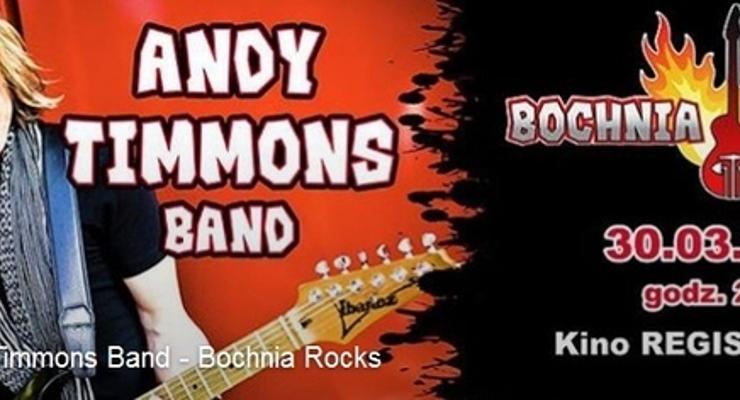 Andy Timmons zagra w bocheńskim Kinie Regis