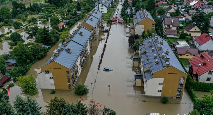Kraków po powodziach