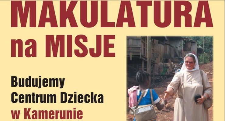 "Makulatura na misje" – ogłoszenie Stowarzyszenia Rodzin Katolickich